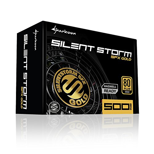 PC-Netzteil Sharkoon SilentStorm SFX Gold 500 Watt, SFX