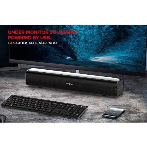 PC-Soundbar CREATIVE Stage Air tragbar, kompakt Under-Monitor