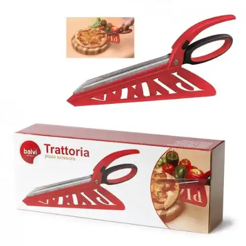 Pizzaschere clubtrend Design mit Servierfläche