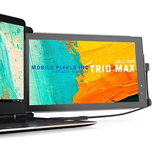 Portable Monitor TRIO Mobile Pixels Max Tragbarer Monitor, 14”
