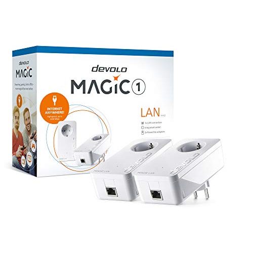 Powerline-Adapter Devolo Magic 1 LAN Starter Kit, LAN Powerline