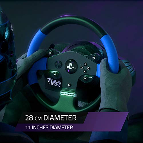 PS4 Lenkrad Thrustmaster T150: ergonomisches Rennlenkrad