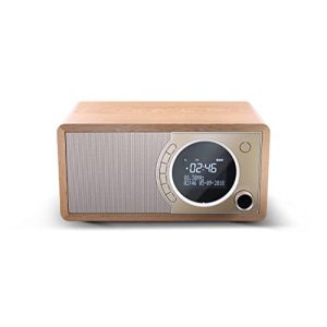 Radiowecker Holz SHARP DR-450 (BR) DAB+ Digital-Radio