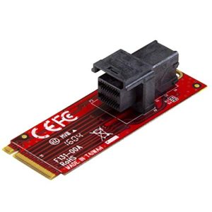 Raid-Controller StarTech.com U.2 (SFF-8643) auf M.2 PCI Express