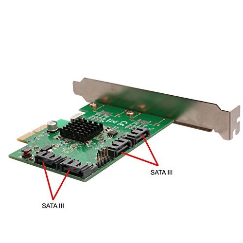 Raid-Controller Syba SD-PEX40099 4 Port SATA III PCI-Express 2.0