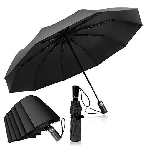 Regenschirm Adoric Sturmfest bis 140 km/h Taschenschirm