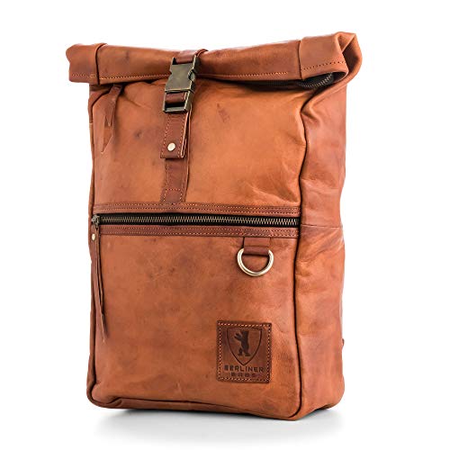 Die beste roll top rucksack berliner bags vintage aus leder roll top Bestsleller kaufen