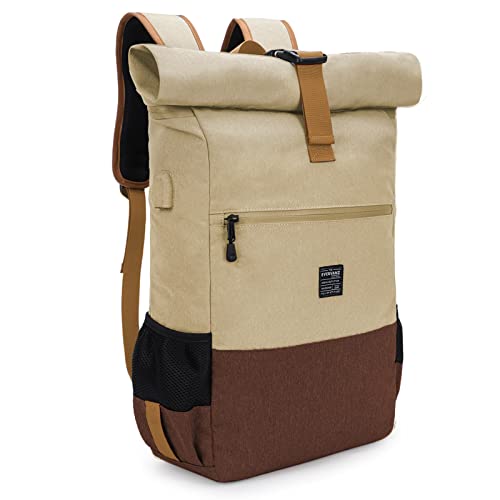 Die beste roll top rucksack evervanz laptop rucksack usb ladebuchse Bestsleller kaufen