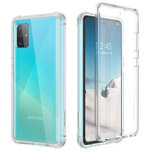 Samsung-Galaxy-A51-Hülle SURITCH, Transparent, 360 Grad