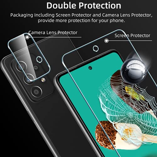 Samsung-Galaxy-A52-Panzerglas BESTSUIT 2 Stück, Positionierhilfe