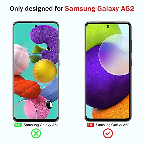 Samsung-Galaxy-A52-Panzerglas EGV 4 Stück Schutzfolie