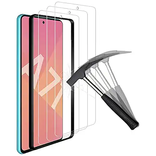 Samsung-Galaxy-A71-Panzerglas ANEWSIR, 3 Stück, 2.5D Rand