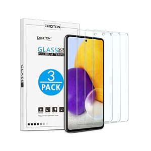 Samsung-Galaxy-A72-Panzerglas OMOTON, 3 Stüc, 2.5D Kante