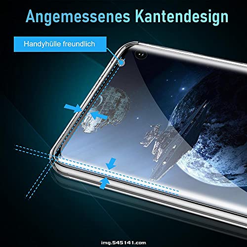 Samsung-Galaxy-S10-Panzerglas Agedate, 9H Härte, 2 Stück