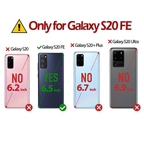 Samsung-Galaxy-S20-FE-Hülle TUCCH, Weicher TPU, RFID Schutz