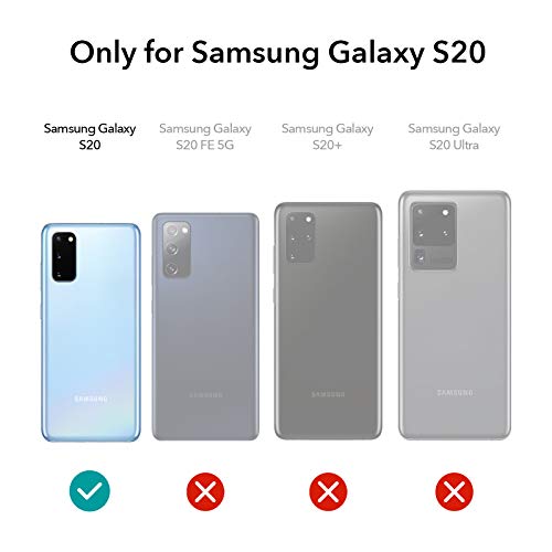 Samsung-Galaxy-S20-Panzerglas ESR, voller Displayschutz, 2 Pack