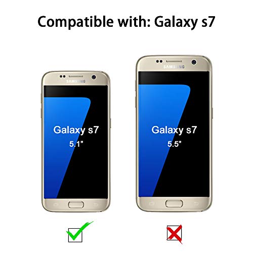 Samsung-Galaxy-S7-Hülle Whew, Matt Schwarz Silikon