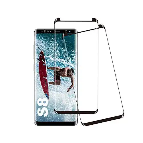 Samsung-Galaxy-S8-Schutzfolie Cavalrywolf, 2 Stück, HD Clear