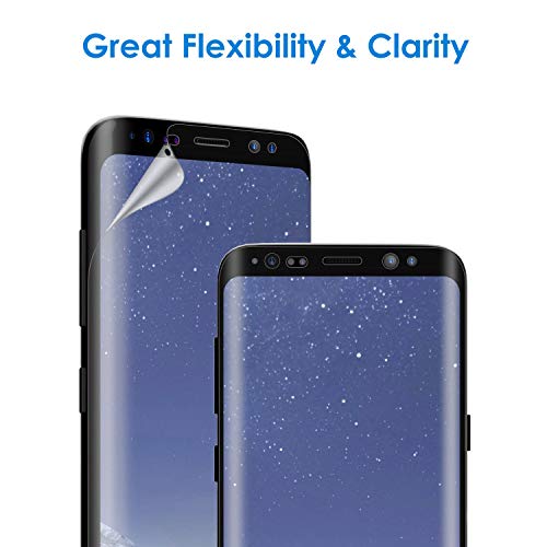 Samsung-Galaxy-S8-Schutzfolie JETech, TPU Ultra HD Folie, 2 St.