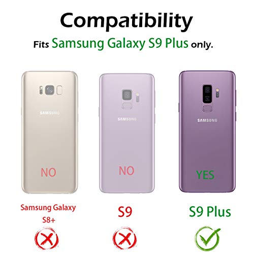 Samsung-Galaxy-S9-Plus-Hülle Dexnor Hülle, 360 Ganzkörper