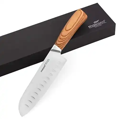 Santokumesser makami Kona II Santoku Messer, Griff Pakkawood