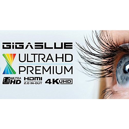 Sat-Receiver mit Festplatte GigaBlue UHD UE 4K SAT TV Linux