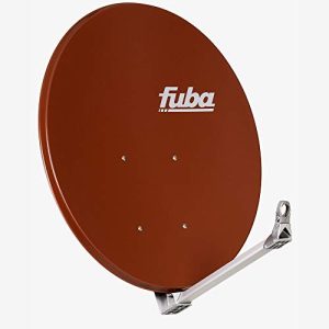 Satellitenschüssel (100 cm) Fuba DAA 110 R ziegelrot Aluminium