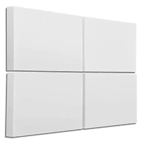 Schallabsorber platino24 4x Schall-Absorberelement, Basotect®