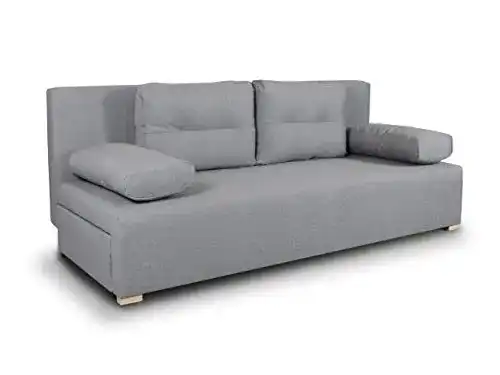 Schlafsofa Sofnet Nessa, Klappsofa mit Bettkasten
