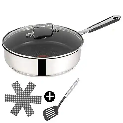 Schmorpfanne Tefal E76 Jamie Oliver Induktion 25cm mit Deckel