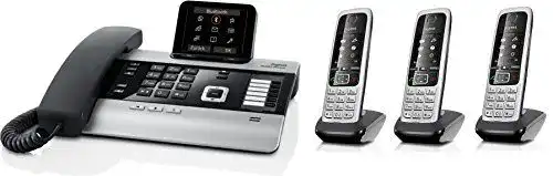 Schnurloses Telefon 4er-Set DX800A Gigaset Set