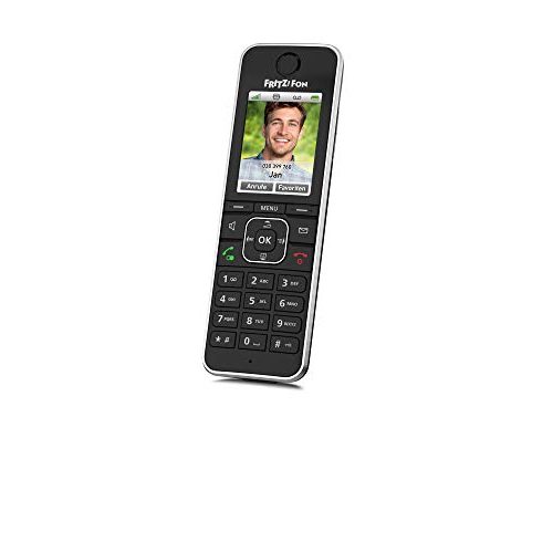 Schnurloses Telefon-Duo AVM Fritz!Fon C6 Black DECT-Komfort