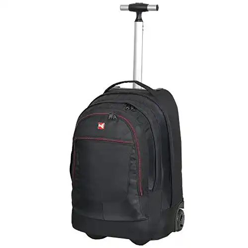 Schultrolley KEANU Premium hochwertiger XL Schulrucksack