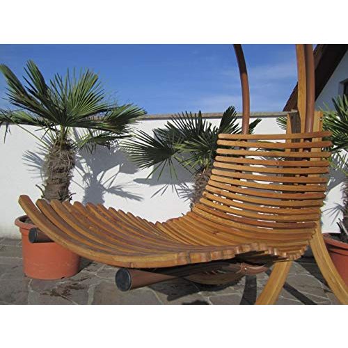 Schwebeliege ASS Design Hängeliege NAVA-SEAT-GRÜN aus Holz