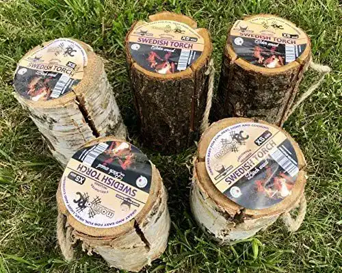 Schwedenfeuer molinoRC 5 x inkl. Anzünder, Ø 12-14cm