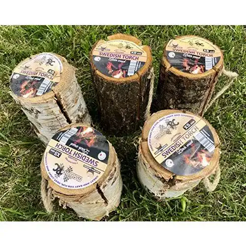 Schwedenfeuer molinoRC 5 x inkl. Anzünder, Ø 12-14cm