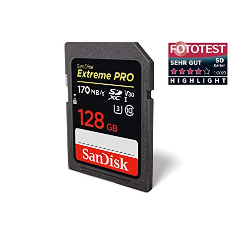 SDXC (128 GB) SanDisk Extreme Pro SDXC UHS-I, V30