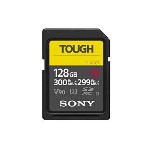 SDXC (128 GB) Sony SF-G128T SD-Speicherkarte, UHS-II, SD Tough