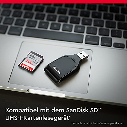 SDXC (256GB) SanDisk Ultra SDXC UHS-I, 120 MB/s Übertragung