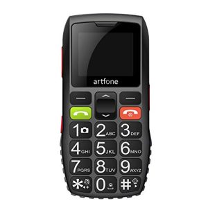 Seniorenhandy artfone C1 ohne Vertrag, Dual SIM, mit Notruftaste