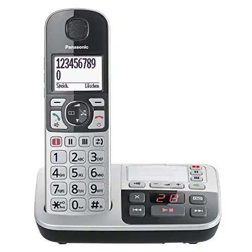Die beste Seniorentelefon schnurlos Panasonic KX-TGE520GS DECT Senioren 2026 Test Bestseller Seniorentelefon schnurlos Panasonic KX-TGE520GS DECT Senioren
