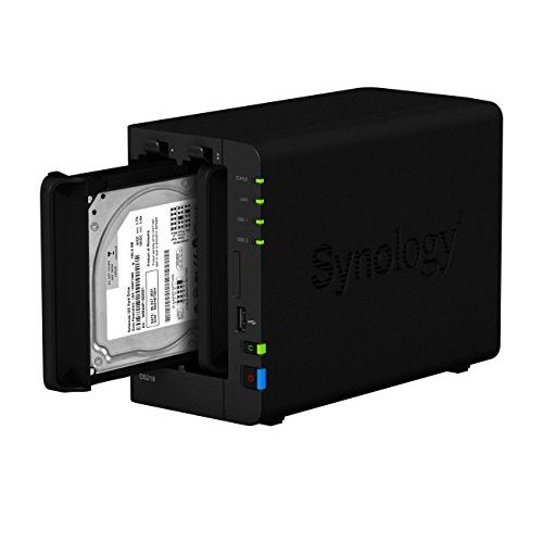 Server Synology DS218 2TB (2 x 1TB WD ROT) 2 Bay Desktop NAS
