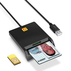 Sim-Kartenleser Rocketek USB Smartcard Reader Chipkartenleser