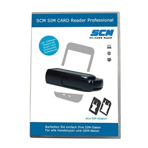 Sim-Kartenleser SCM SIM Card Reader Professional plus Software