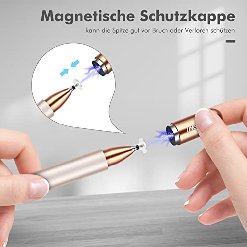 Smartpen MEKO 2 in 1 Eingabestift Disc Touch Stift universal