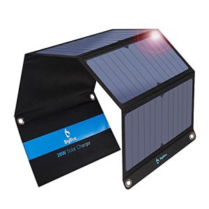 Solar-Ladegerät BigBlue 28W tragbar Solar Ladegerät 2-Port USB 4