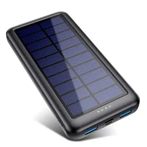 Solar-Powerbank iPosible Solar Powerbank 26800mAh, USB-C