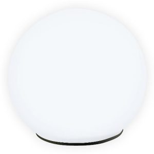 Solarkugel Lunartec LED: Solar-Glas-Leuchtkugel mit LEDs Ø 9 cm