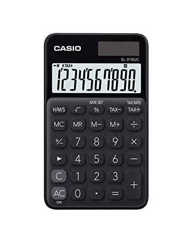 Solarrechner Casio Taschenrechner SL-310UC, 10-stellig