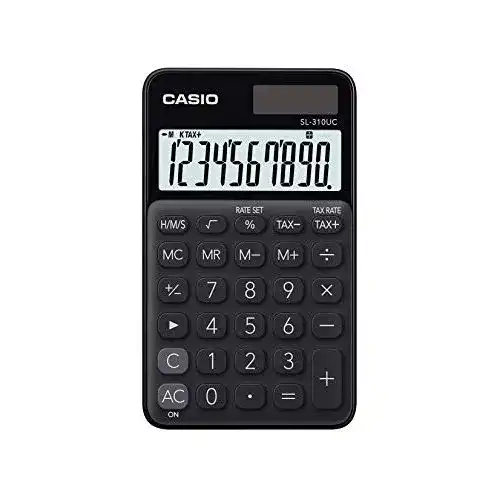 Solarrechner Casio Taschenrechner SL-310UC, 10-stellig
